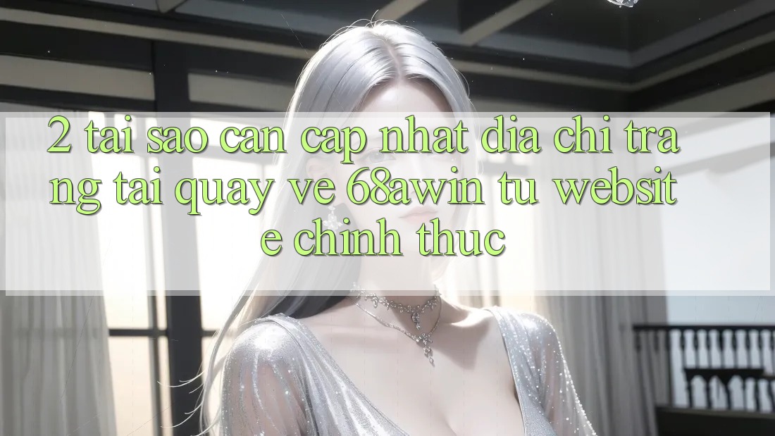 2. Tại Sao Cần Cập Nhật Địa chỉ trang Tải quay về 68awin Từ Website Chính Thức?
