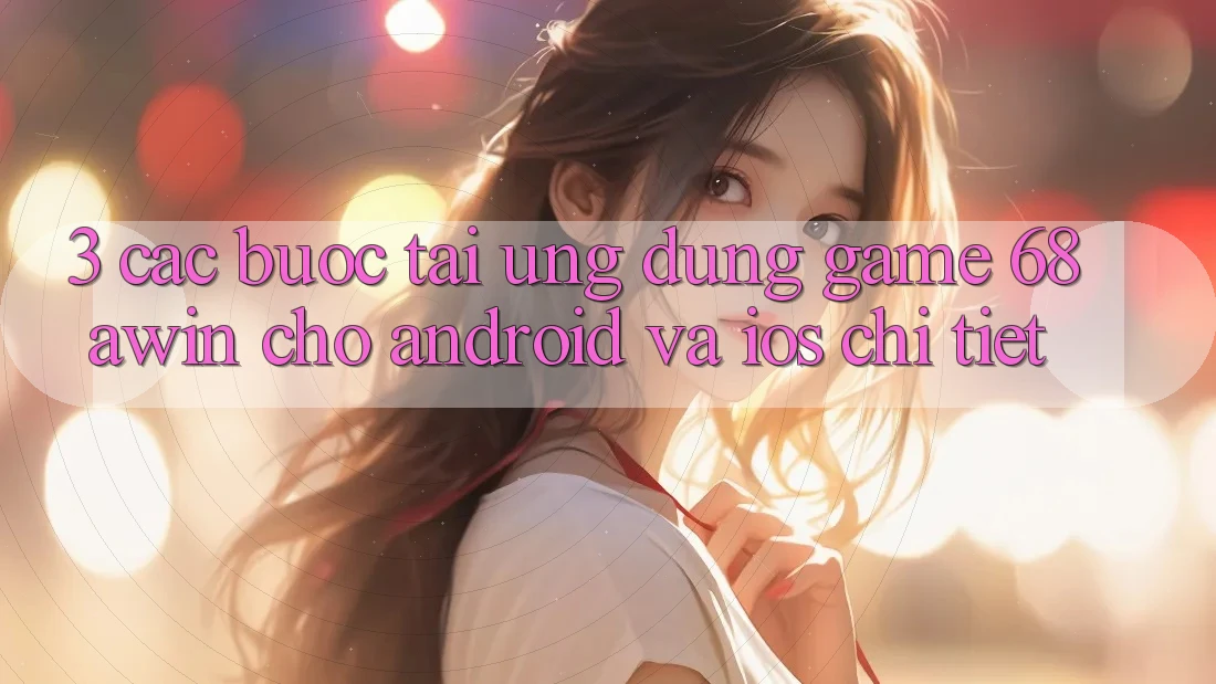 3. Các bước Tải Ứng dụng Game 68awin Cho Android Và iOS Chi Tiết