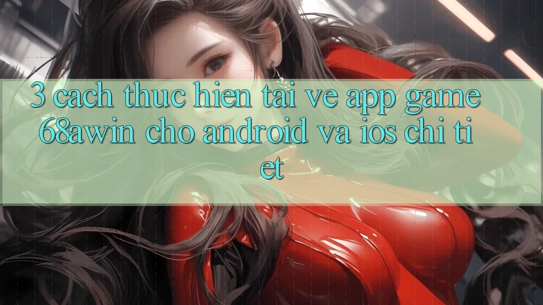 3. Cách thực hiện Tải về App Game 68awin Cho Android Và iOS Chi Tiết