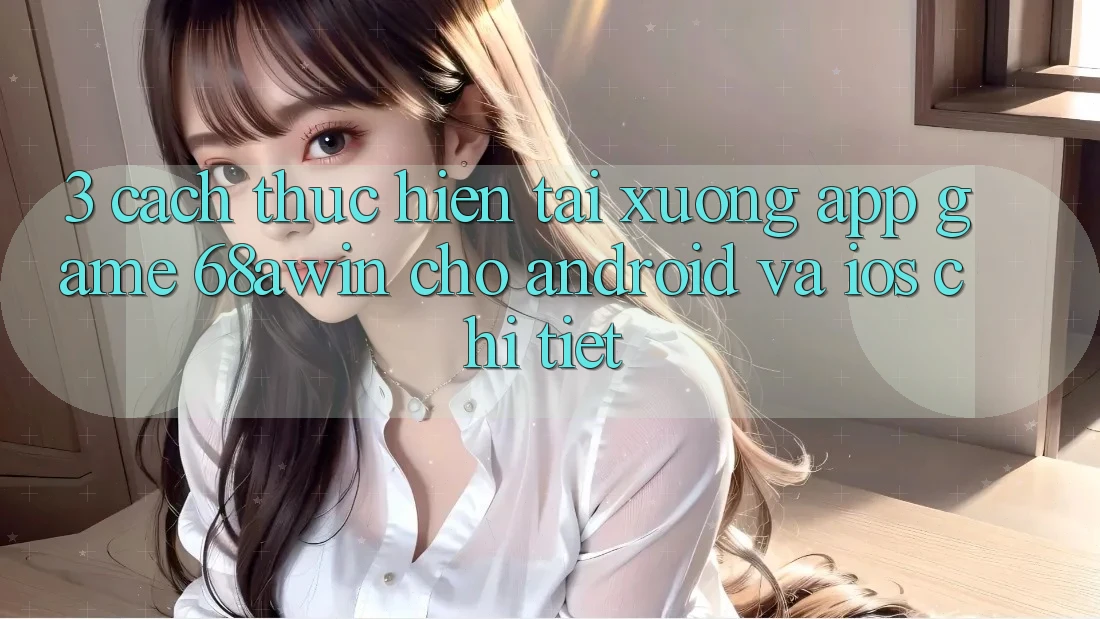 3. Cách thực hiện Tải xuống App Game 68awin Cho Android Và iOS Chi Tiết 3. Cách thực hiện Tải xuống App Game 68awin Cho Android Và iOS Chi Tiết