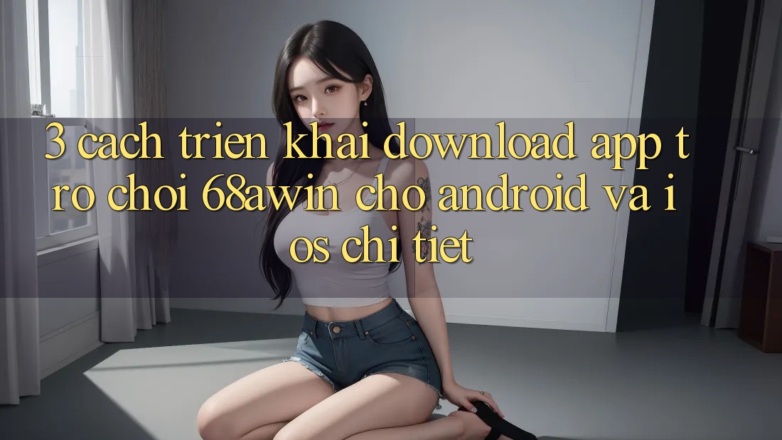 3. Cách triển khai Download App Trò chơi 68awin Cho Android Và iOS Chi Tiết
