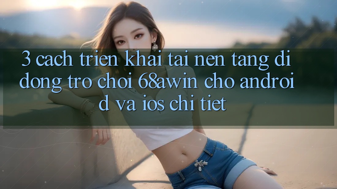 3. Cách triển khai Tải Nền tảng di động Trò chơi 68awin Cho Android Và iOS Chi Tiết
