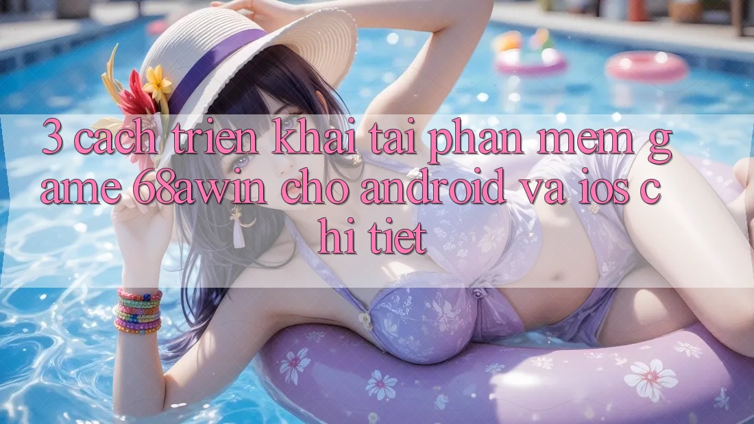 3. Cách triển khai Tải Phần mềm Game 68awin Cho Android Và iOS Chi Tiết