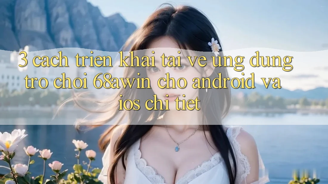 3. Cách triển khai Tải về Ứng dụng Trò chơi 68awin Cho Android Và iOS Chi Tiết