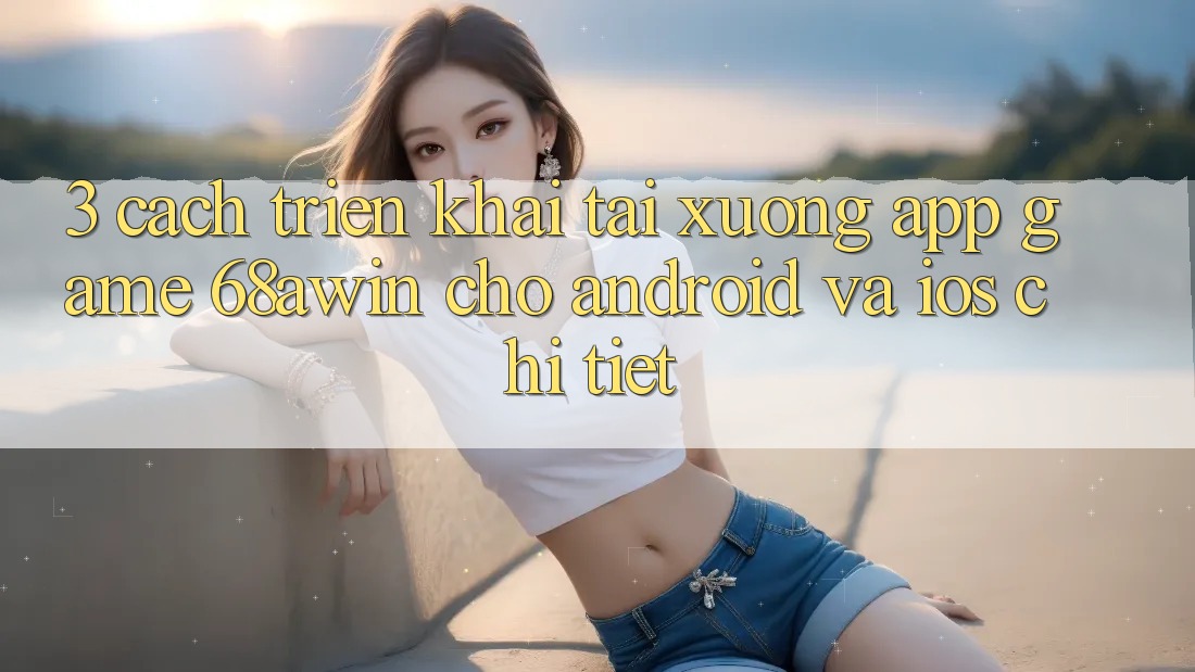 3. Cách triển khai Tải xuống App Game 68awin Cho Android Và iOS Chi Tiết