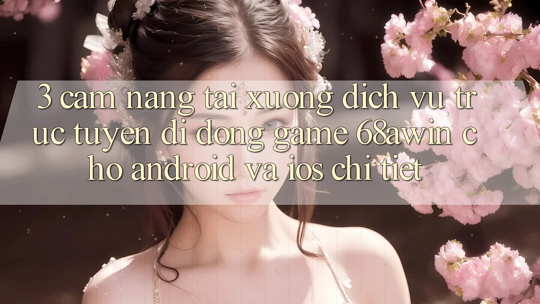 3. Cẩm nang Tải xuống Dịch vụ trực tuyến di động Game 68awin Cho Android Và iOS Chi Tiết