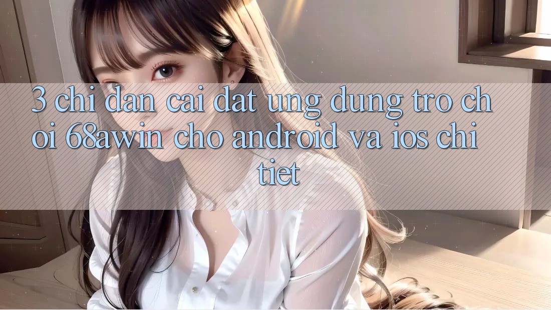3. Chỉ dẫn Cài đặt Ứng dụng Trò chơi 68awin Cho Android Và iOS Chi Tiết