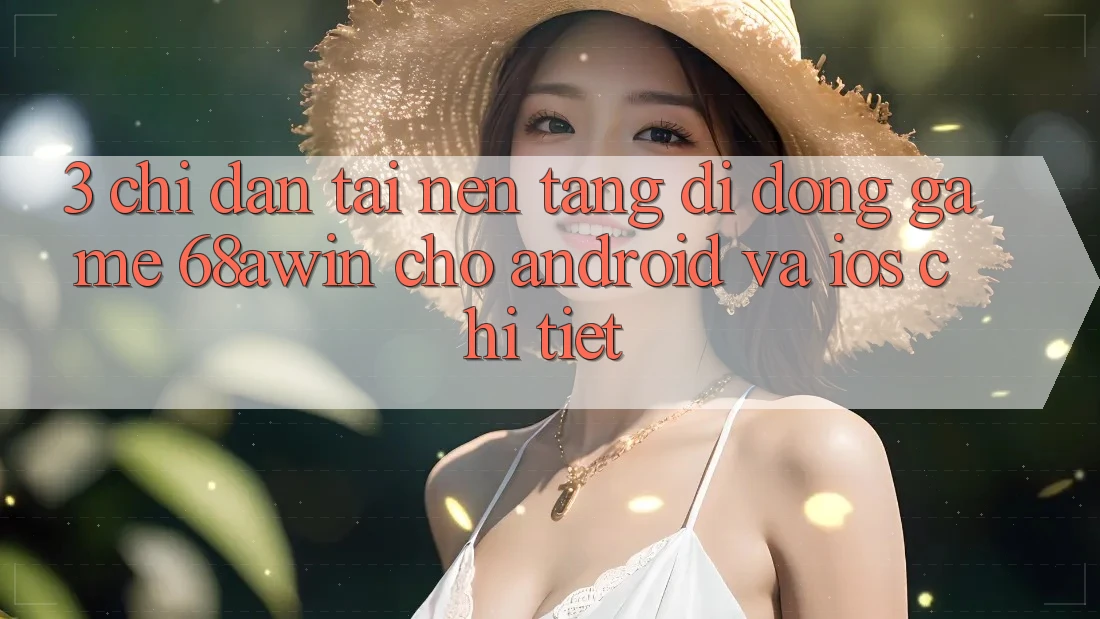 3. Chỉ dẫn Tải Nền tảng di động Game 68awin Cho Android Và iOS Chi Tiết
