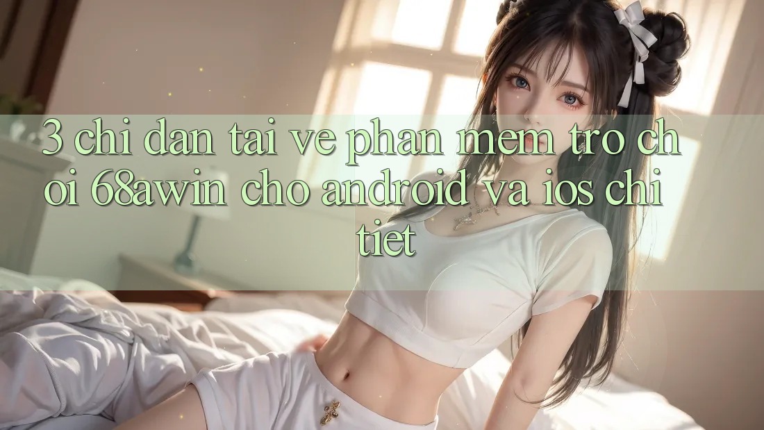 3. Chỉ dẫn Tải về Phần mềm Trò chơi 68awin Cho Android Và iOS Chi Tiết