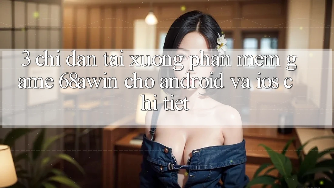 3. Chỉ dẫn Tải xuống Phần mềm Game 68awin Cho Android Và iOS Chi Tiết
