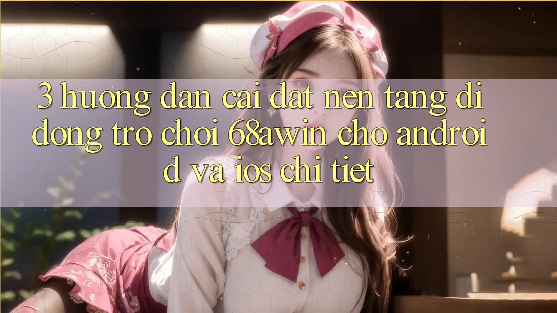 3. Hướng Dẫn Cài đặt Nền tảng di động Trò chơi 68awin Cho Android Và iOS Chi Tiết