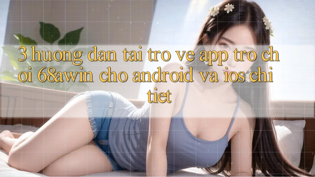 3. Hướng Dẫn Tải trở về App Trò chơi 68awin Cho Android Và iOS Chi Tiết