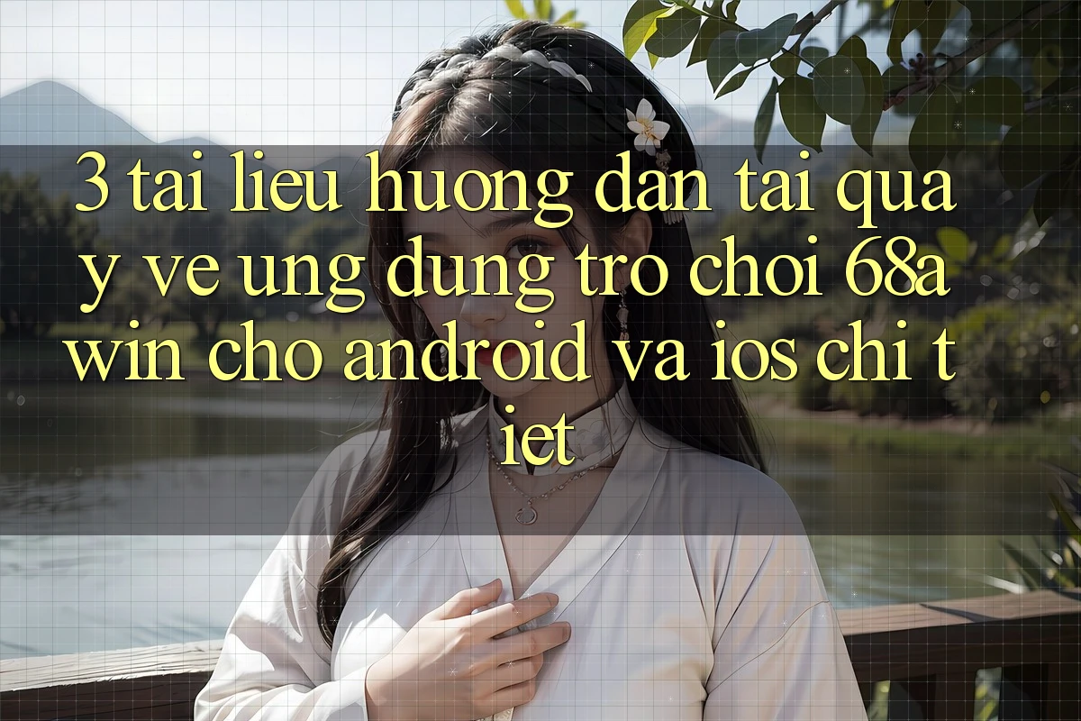 3. Tài liệu hướng dẫn Tải quay về Ứng dụng Trò chơi 68awin Cho Android Và iOS Chi Tiết