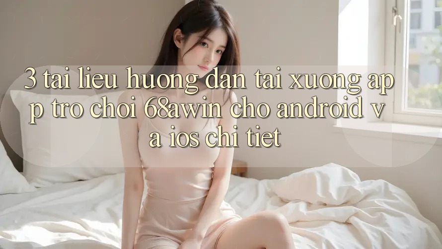 3. Tài liệu hướng dẫn Tải xuống App Trò chơi 68awin Cho Android Và iOS Chi Tiết