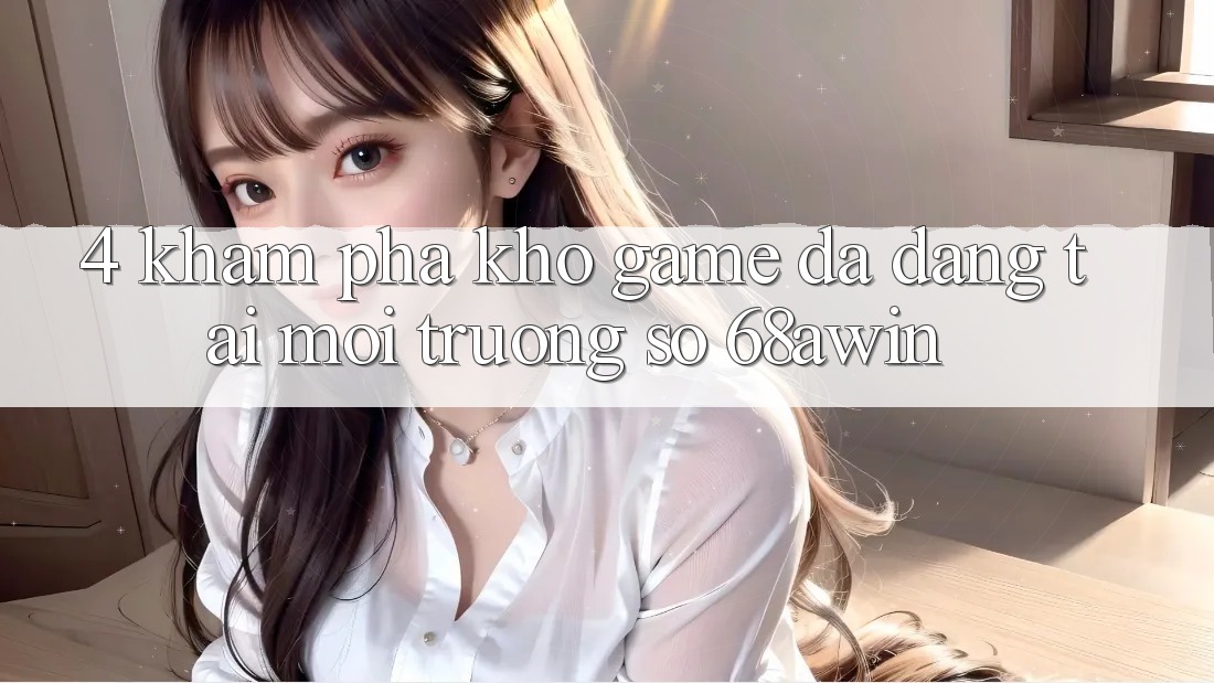 4. Khám Phá Kho Game Đa Dạng Tại Môi trường số 68awin