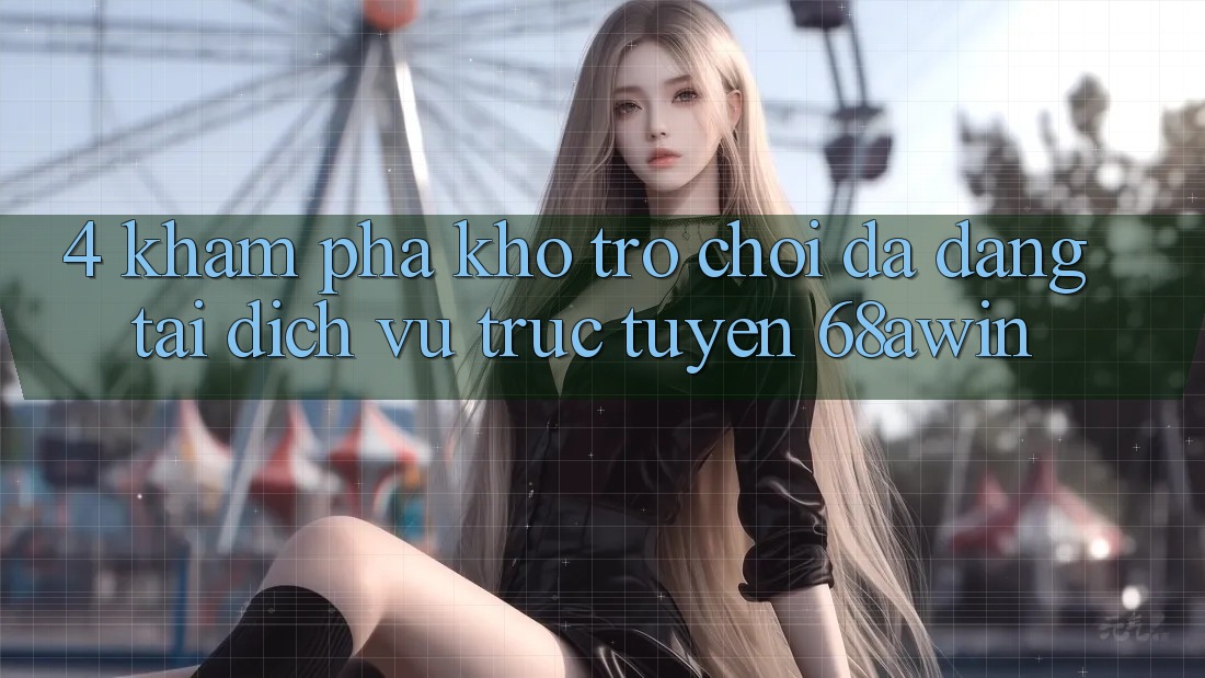 4. Khám Phá Kho Trò chơi Đa Dạng Tại Dịch vụ trực tuyến 68awin