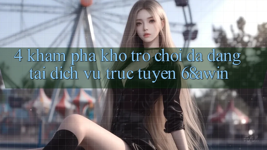 4. Khám Phá Kho Trò chơi Đa Dạng Tại Dịch vụ trực tuyến 68awin
