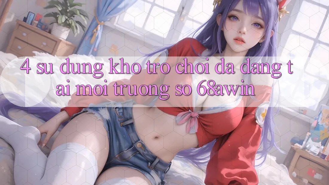 4. Sử dụng Kho Trò chơi Đa Dạng Tại Môi trường số 68awin