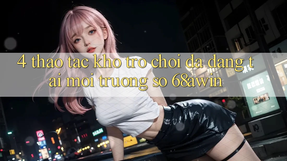 4. Thao tác Kho Trò chơi Đa Dạng Tại Môi trường số 68awin 4. Thao tác Kho Trò chơi Đa Dạng Tại Môi trường số 68awin