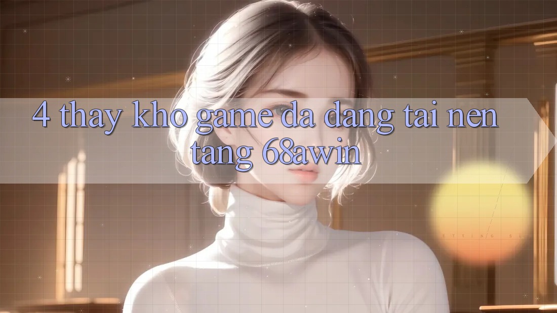 4. Thấy Kho Game Đa Dạng Tại Nền Tảng 68awin