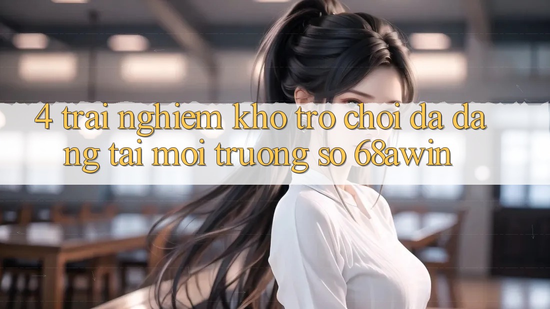 4. Trải nghiệm Kho Trò chơi Đa Dạng Tại Môi trường số 68awin 4. Trải nghiệm Kho Trò chơi Đa Dạng Tại Môi trường số 68awin