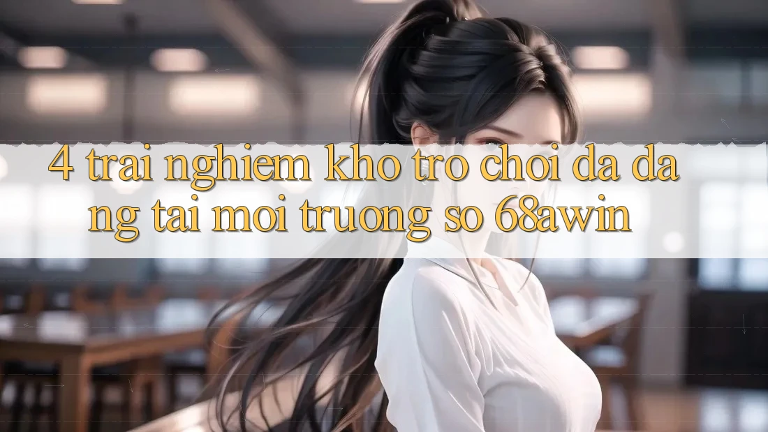 4. Trải nghiệm Kho Trò chơi Đa Dạng Tại Môi trường số 68awin