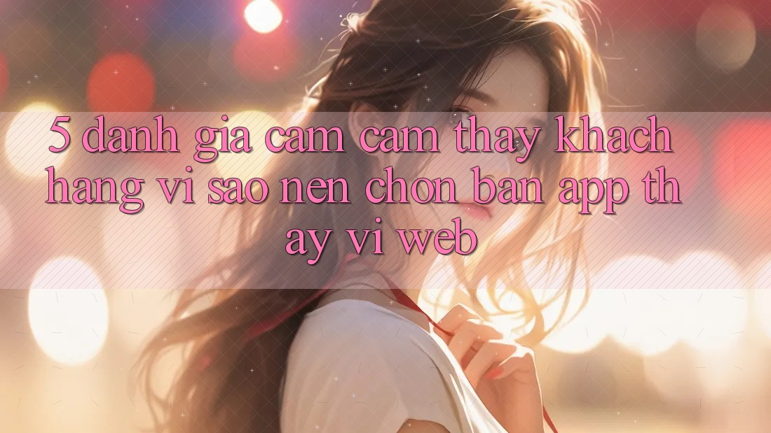 5. Đánh Giá Cảm cảm thấy Khách hàng: Vì Sao Nên Chọn Bản App Thay Vì Web? 5. Đánh Giá Cảm cảm thấy Khách hàng: Vì Sao Nên Chọn Bản App Thay Vì Web?