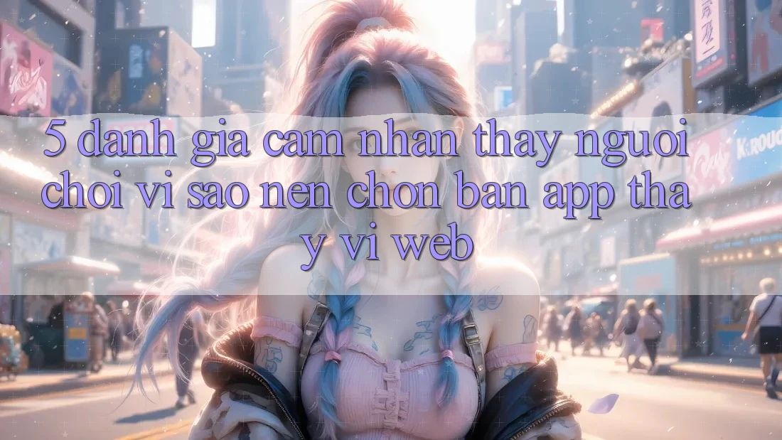 5. Đánh Giá Cảm nhận thấy Người chơi: Vì Sao Nên Chọn Bản App Thay Vì Web?