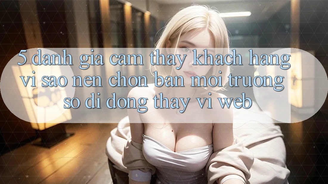 5. Đánh Giá Cảm thấy Khách hàng: Vì Sao Nên Chọn Bản Môi trường số di động Thay Vì Web?