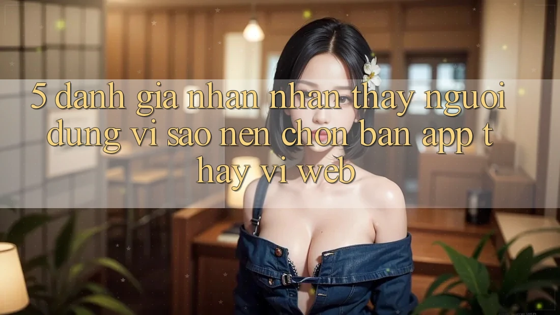 5. Đánh Giá Nhận nhận thấy Người Dùng: Vì Sao Nên Chọn Bản App Thay Vì Web? 5. Đánh Giá Nhận nhận thấy Người Dùng: Vì Sao Nên Chọn Bản App Thay Vì Web?