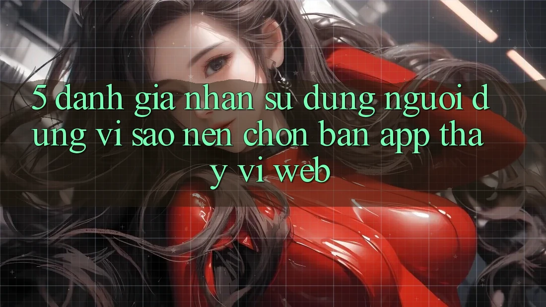 5. Đánh Giá Nhận sử dụng Người Dùng: Vì Sao Nên Chọn Bản App Thay Vì Web?