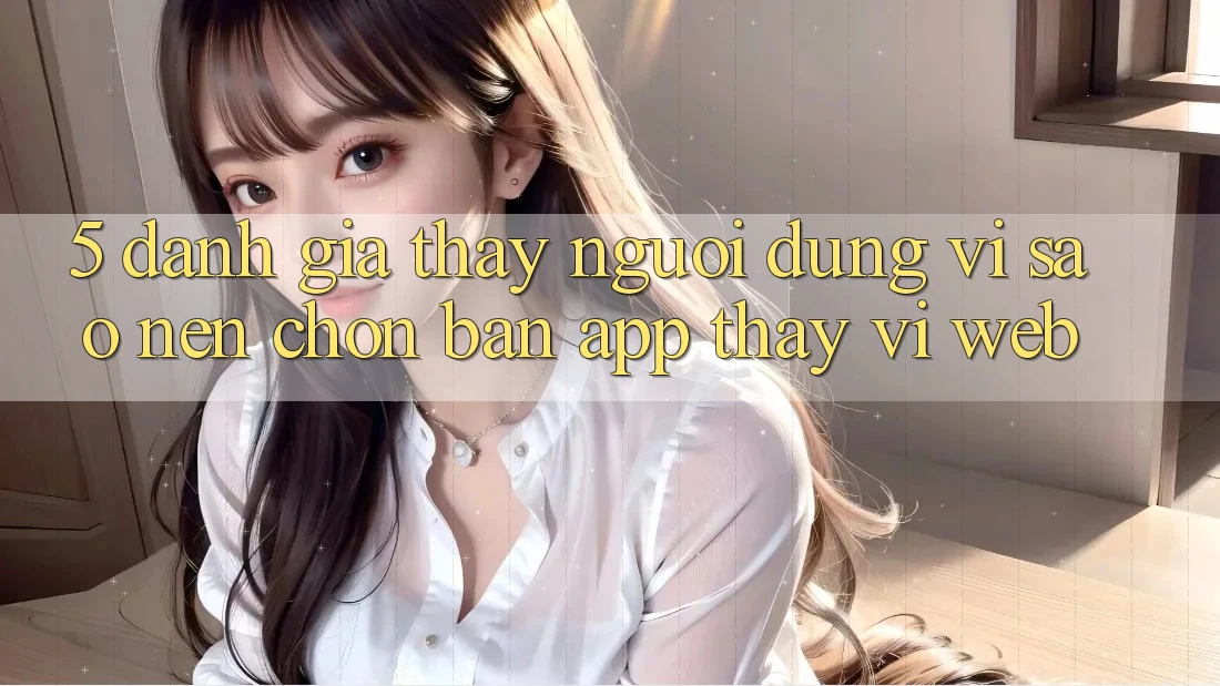 5. Đánh Giá Thấy Người Dùng: Vì Sao Nên Chọn Bản App Thay Vì Web?