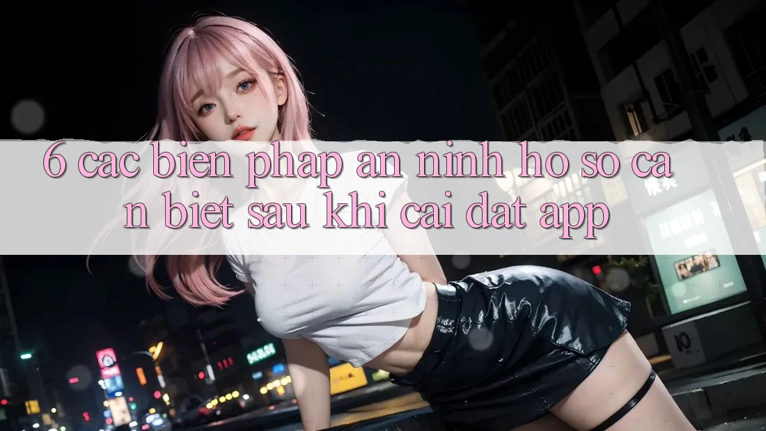 6. Các Biện Pháp An ninh Hồ sơ Cần Biết Sau Khi Cài đặt App