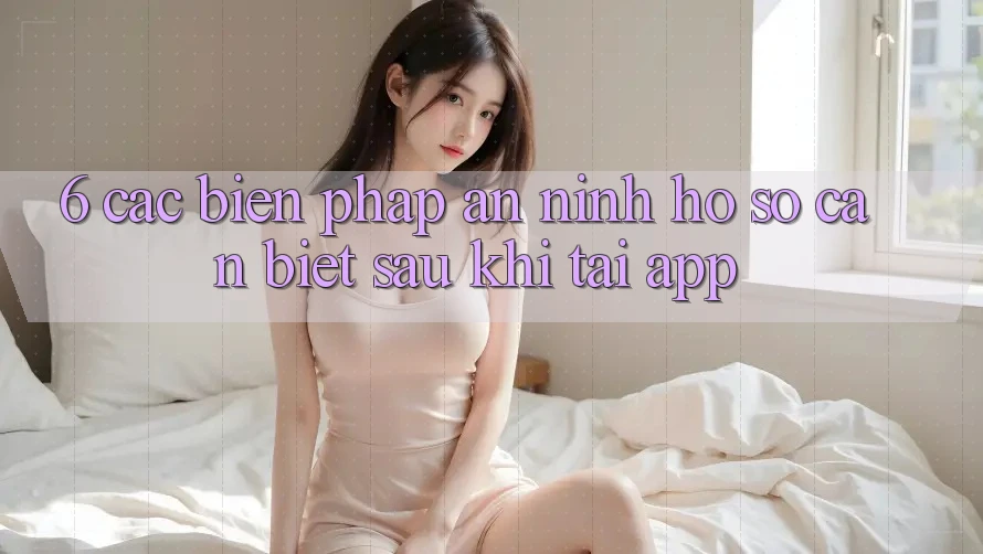 6. Các Biện Pháp An ninh Hồ sơ Cần Biết Sau Khi Tải App