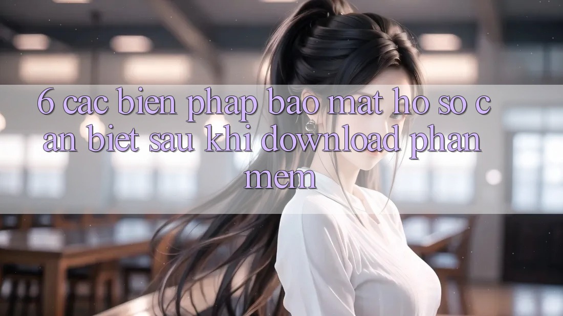 6. Các Biện Pháp Bảo Mật Hồ sơ Cần Biết Sau Khi Download Phần mềm