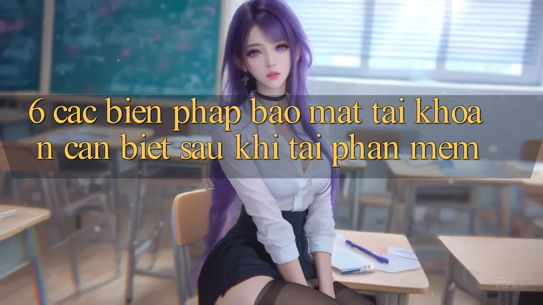 6. Các Biện Pháp Bảo Mật Tài Khoản Cần Biết Sau Khi Tải Phần mềm 6. Các Biện Pháp Bảo Mật Tài Khoản Cần Biết Sau Khi Tải Phần mềm
