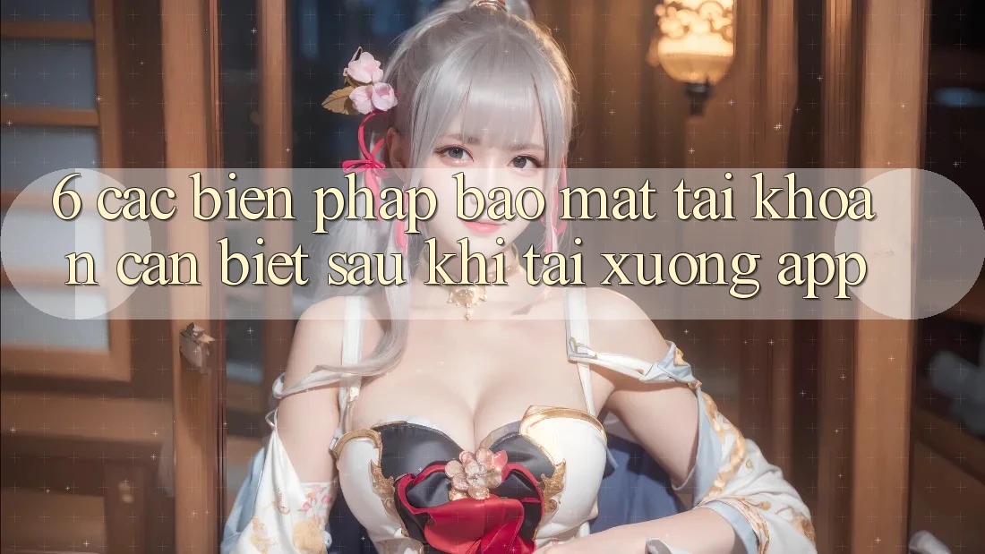 6. Các Biện Pháp Bảo Mật Tài Khoản Cần Biết Sau Khi Tải xuống App