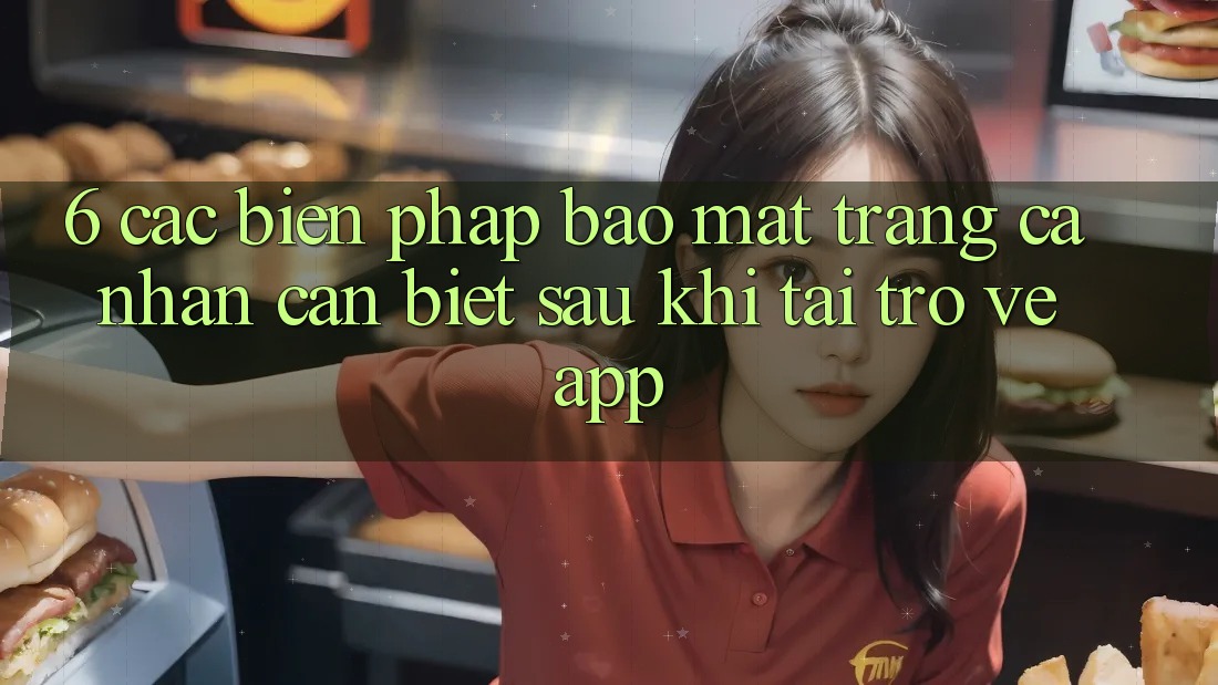 6. Các Biện Pháp Bảo Mật Trang cá nhân Cần Biết Sau Khi Tải trở về App 6. Các Biện Pháp Bảo Mật Trang cá nhân Cần Biết Sau Khi Tải trở về App