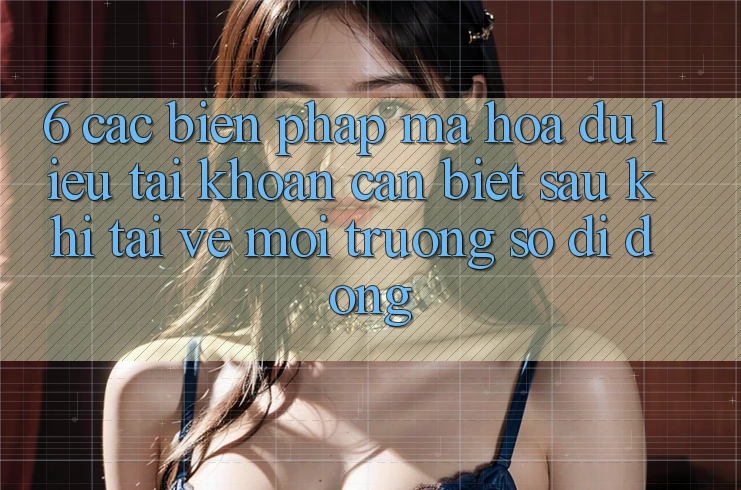 6. Các Biện Pháp Mã hóa dữ liệu Tài Khoản Cần Biết Sau Khi Tải về Môi trường số di động