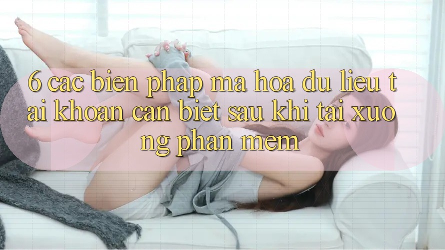 6. Các Biện Pháp Mã hóa dữ liệu Tài Khoản Cần Biết Sau Khi Tải xuống Phần mềm
