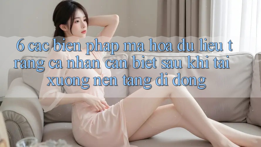 6. Các Biện Pháp Mã hóa dữ liệu Trang cá nhân Cần Biết Sau Khi Tải xuống Nền tảng di động