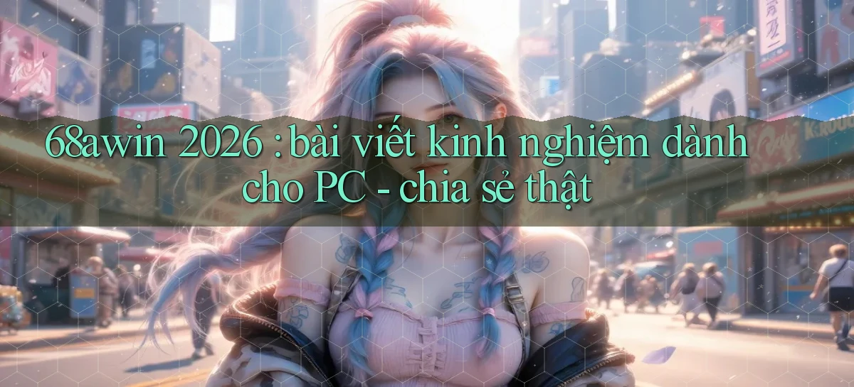 68awin 2026 bài viết kinh nghiệm dành cho PC   chia sẻ thật