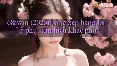 68awin (2026) bảng xếp hạng lỗi 5 phút tìm hiểu khắc phục