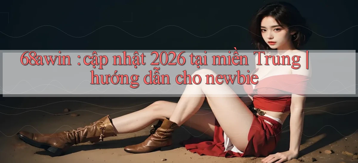 68awin cập nhật 2026 tại miền Trung hướng dẫn cho newbie