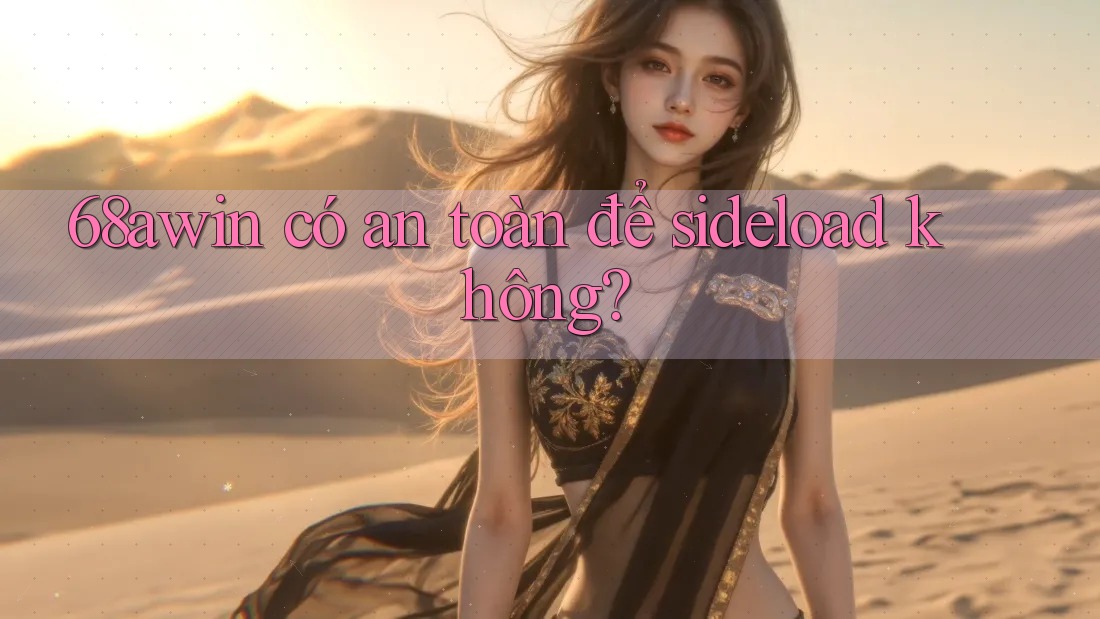 68awin có an toàn để sideload không?