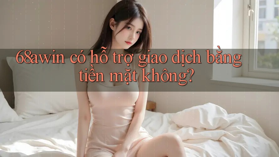 68awin có hỗ trợ giao dịch bằng tiền mặt không?