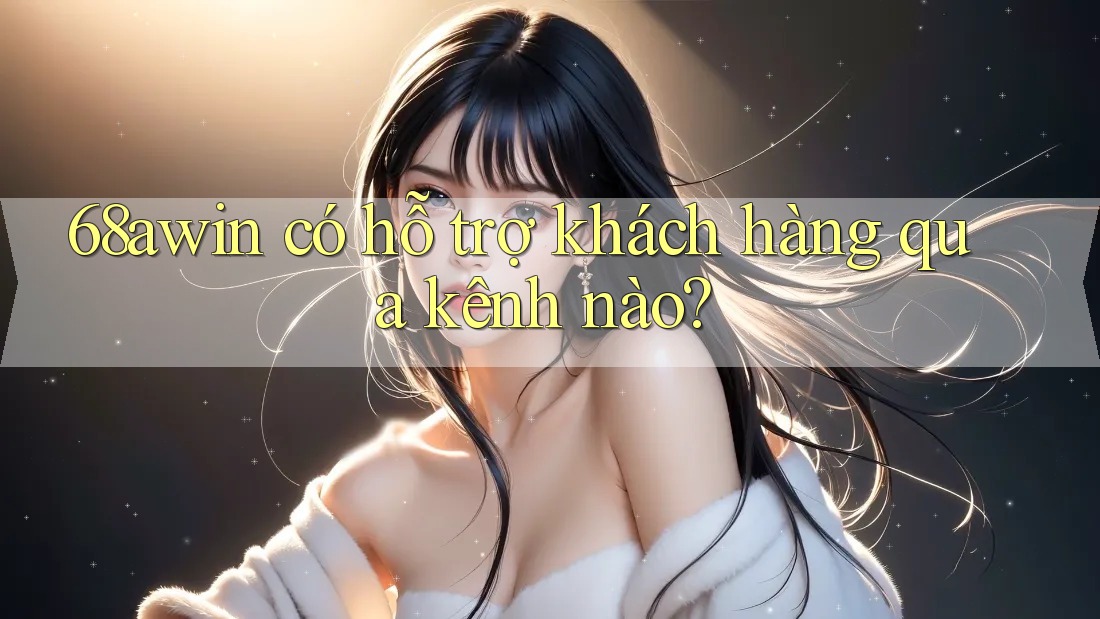 68awin có hỗ trợ khách hàng qua kênh nào?