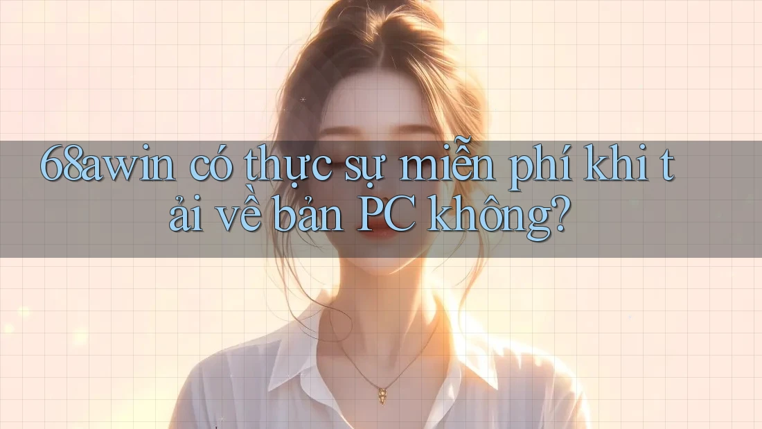 68awin có thực sự miễn phí khi tải về bản PC không?