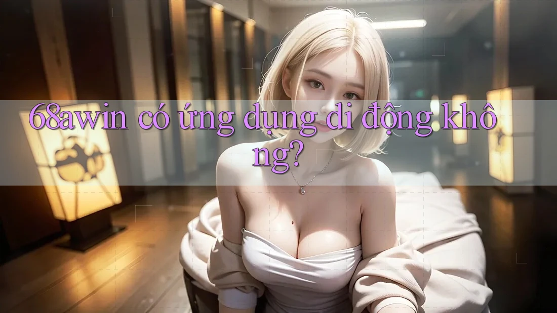 68awin có ứng dụng di động không?