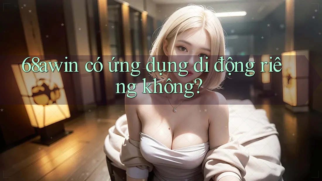 68awin có ứng dụng di động riêng không?